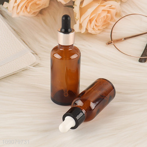 Wholesale from china amber glass dropper bottle essential oil bottle
