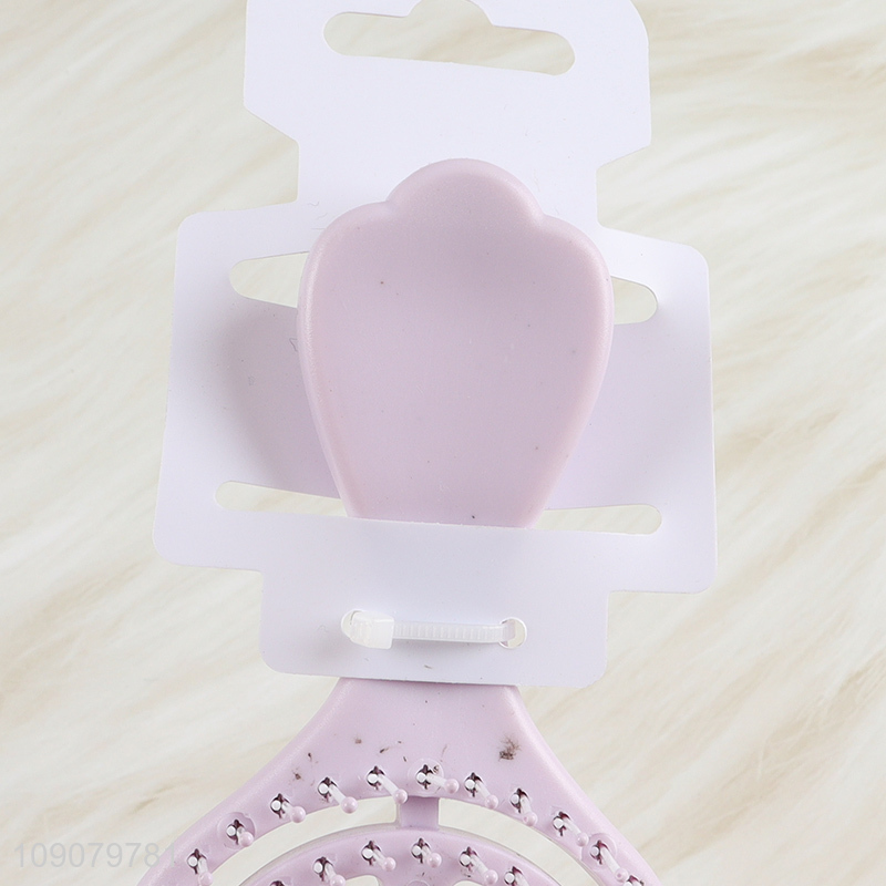 China Wholesale Vented Hair Brush Hollowed Out Comb Detangling Hair Comb