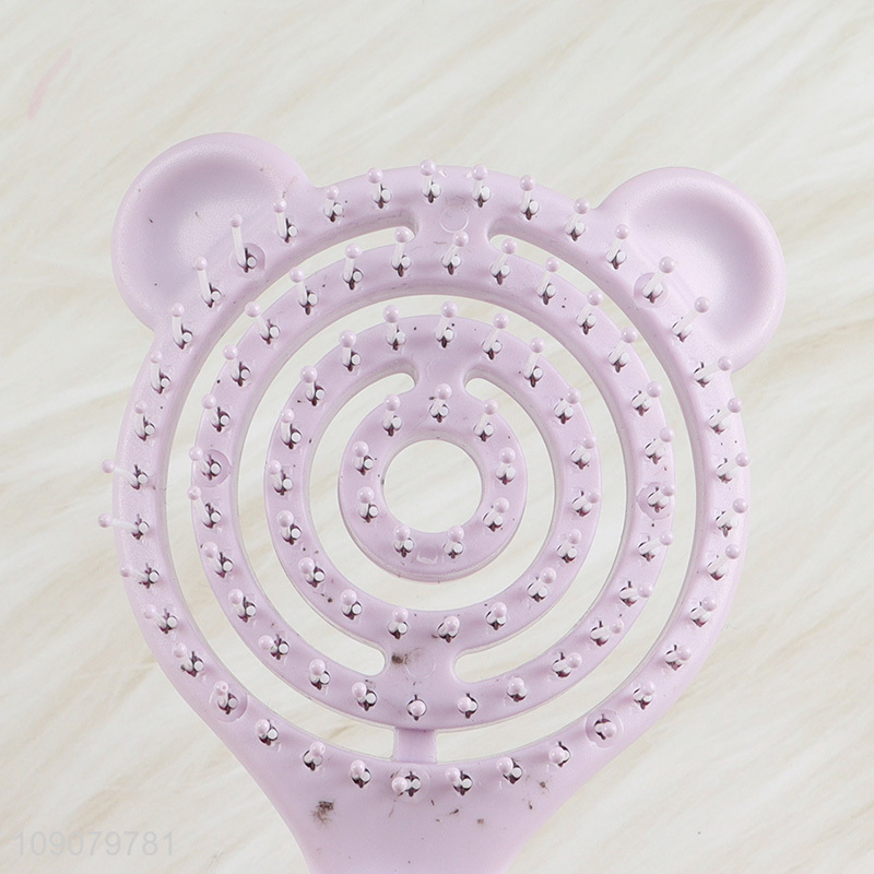 China Wholesale Vented Hair Brush Hollowed Out Comb Detangling Hair Comb