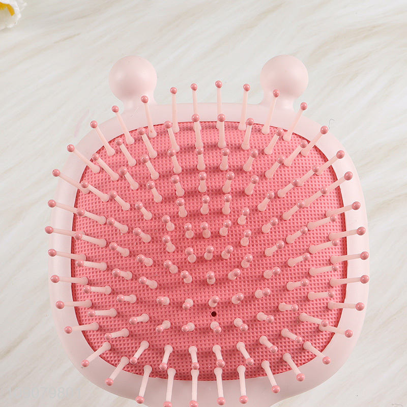 Good Quality Cute Plastic Hair Brush Airbag Scalp Massage Hair Brush