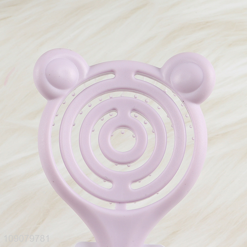 China Wholesale Vented Hair Brush Hollowed Out Comb Detangling Hair Comb