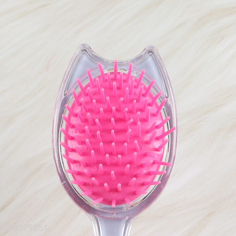 New Arrival ABS Handle Quicksand Massage Hair Comb for All Hair Types