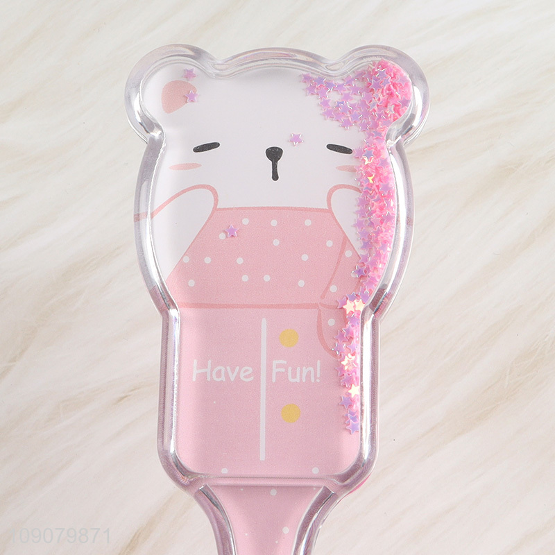 Factory Supply Quicksand Hair Comb Detangler Hair Brushes Massage Comb