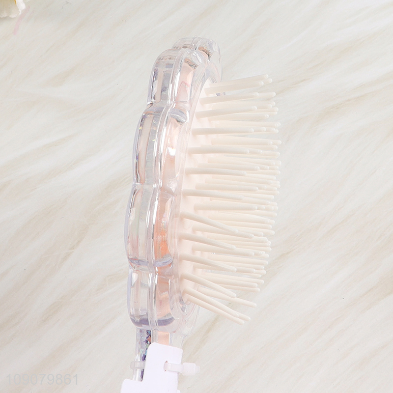 Good Quality Quicksand Massage Comb Glitter Lightweight Pain Free Comb