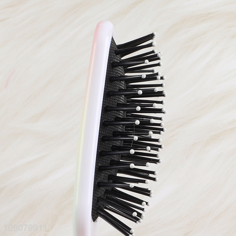 Wholesale Detangling Hair Brush Airbag Plastic Comb for Wet & Dry Hair