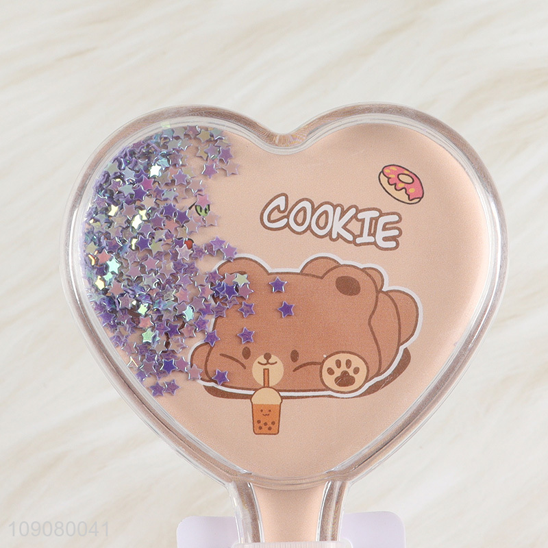 Factory Supply Girls Hair Comb Quicksand Detangler Hair Brushes for Women