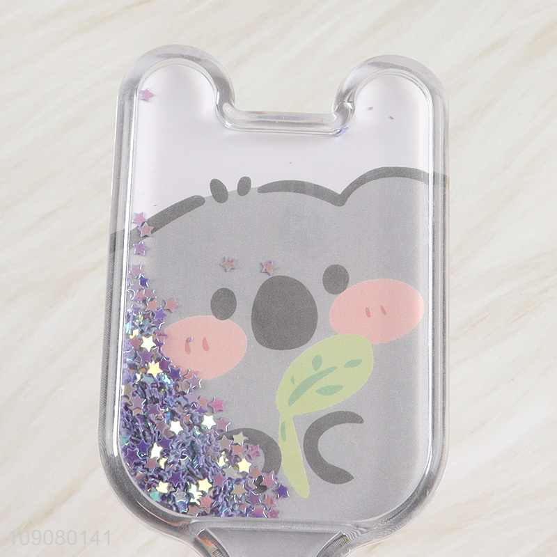 Factory Price Quicksand Detangler Hair Brush Massage Comb for Women Girls