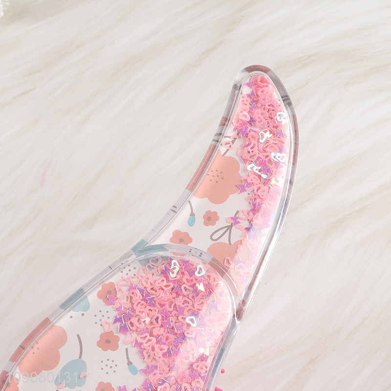 High Quality Quicksand Hair Comb Air Cushion Hair Brush Detangling Comb