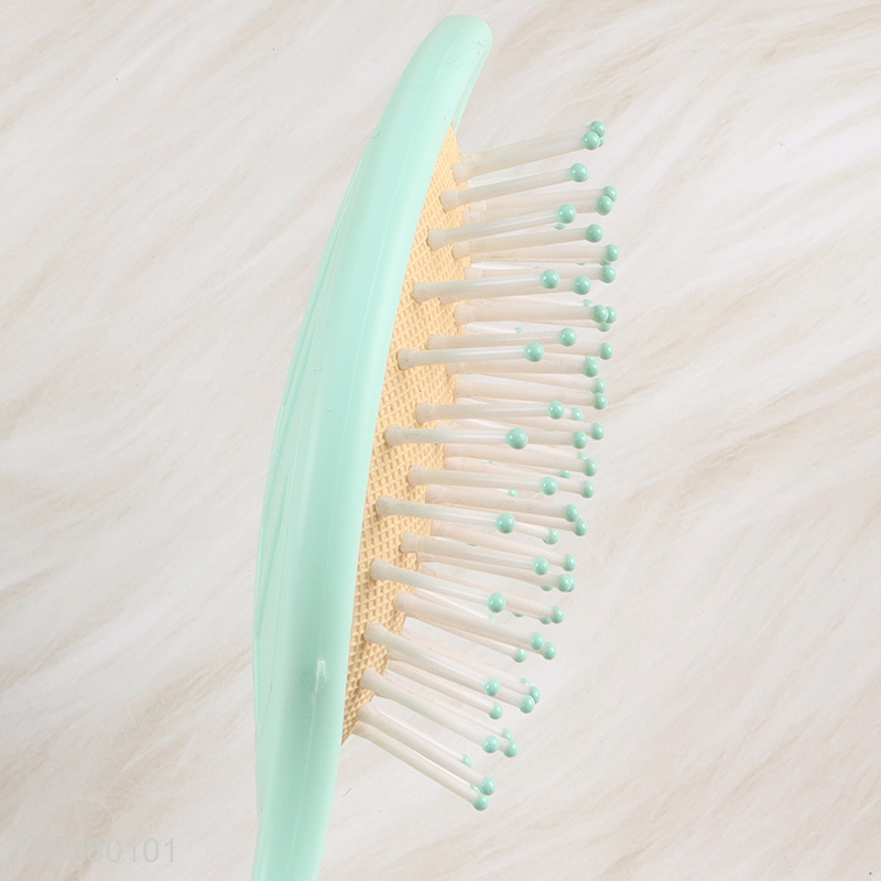 Wholesale Creative Leaf Shaped Air Cushion Hair Brush Detangling Comb