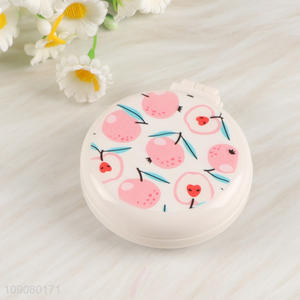 Online Wholesale Cute Pocket Hair Comb Folding Airbag Comb with Mirror