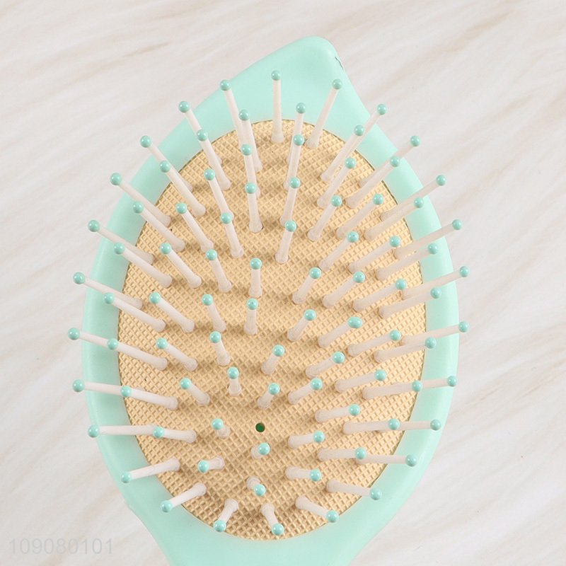 Wholesale Creative Leaf Shaped Air Cushion Hair Brush Detangling Comb