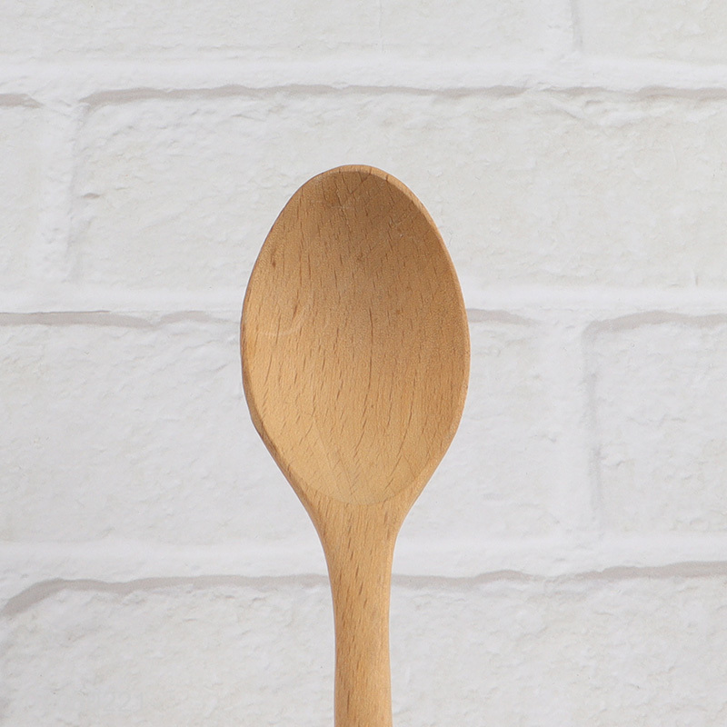 China Imports Natural Bamboo Spoon Reusable Soup Spoon for Mixing