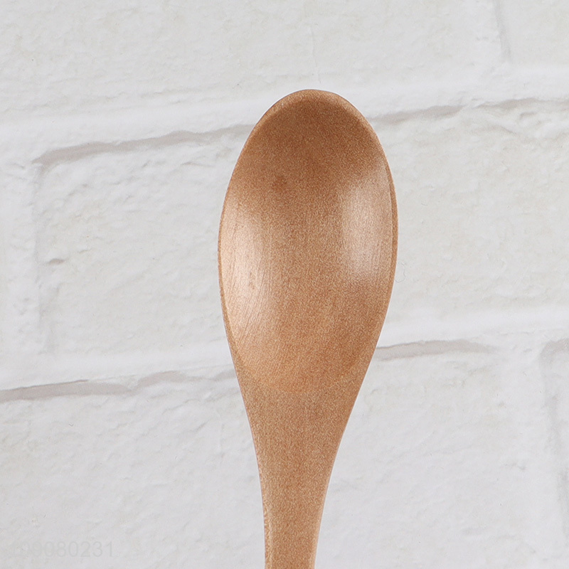 New Arrival Natural Bamboo Spoons Soup Spoon for Mixing Stirring