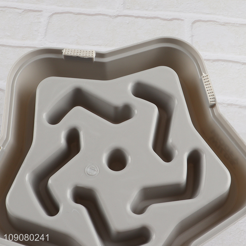 Good Quality Slow Feeder Dog Bowl Anti-Choking Puzzle Dog Bowl