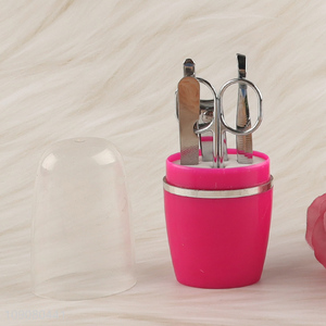 Yiwu market professional manicure set nail clipper nail file set