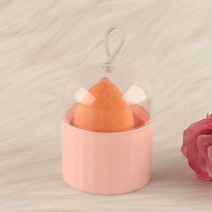 Top selling egg shaped soft washable makeup puff cosmetic puff wholesale