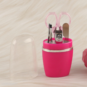 Online wholesale professional manicure set nail clipper manicure scissors set