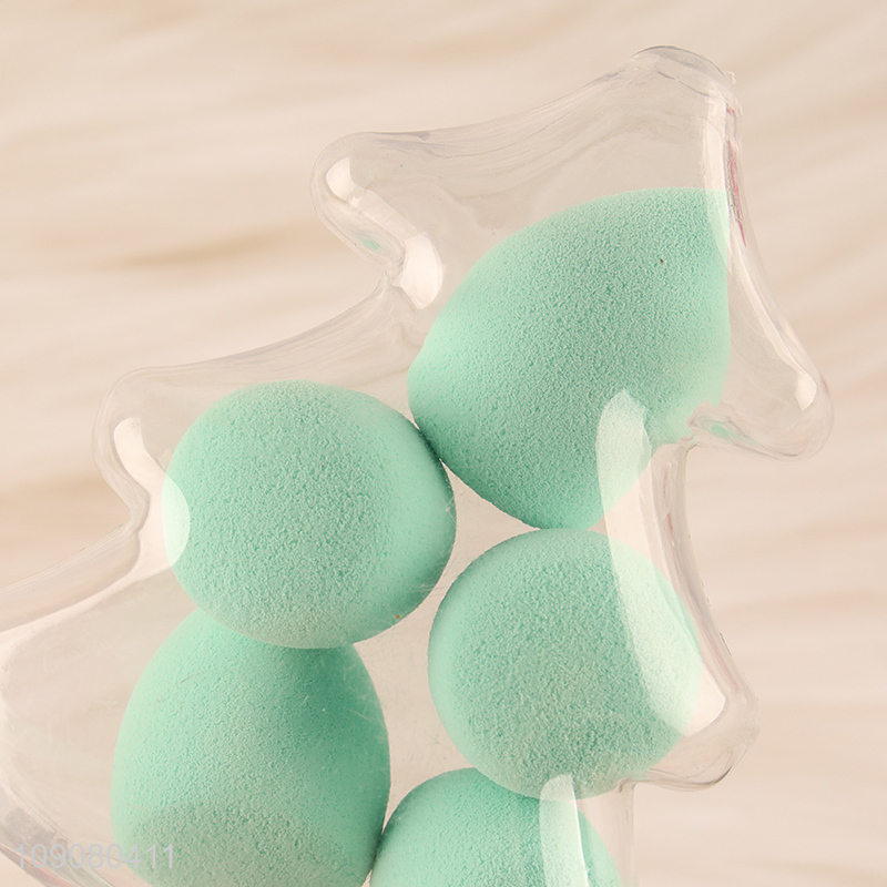 Latest products washable soft makeup puff cosmetic sponge set