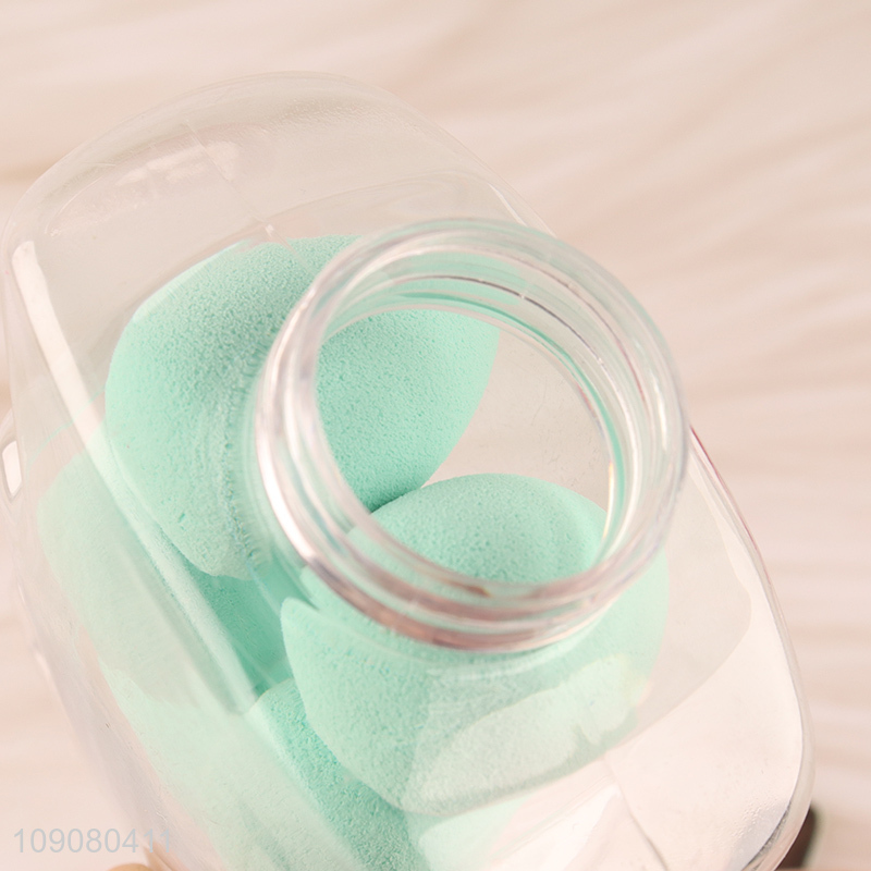 Latest products washable soft makeup puff cosmetic sponge set