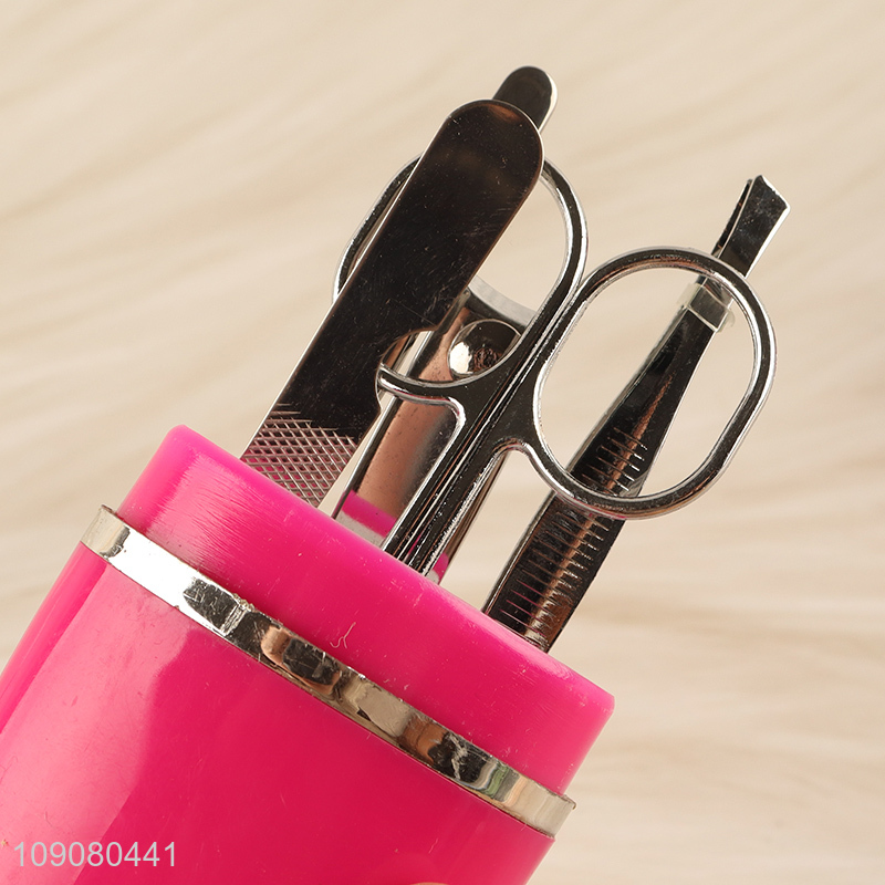 Yiwu market professional manicure set nail clipper nail file set