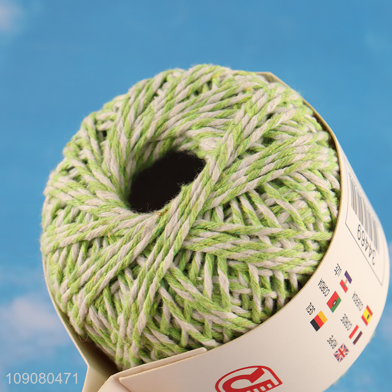 Hot selling diy hand-braided 50g cotton rope textile articles