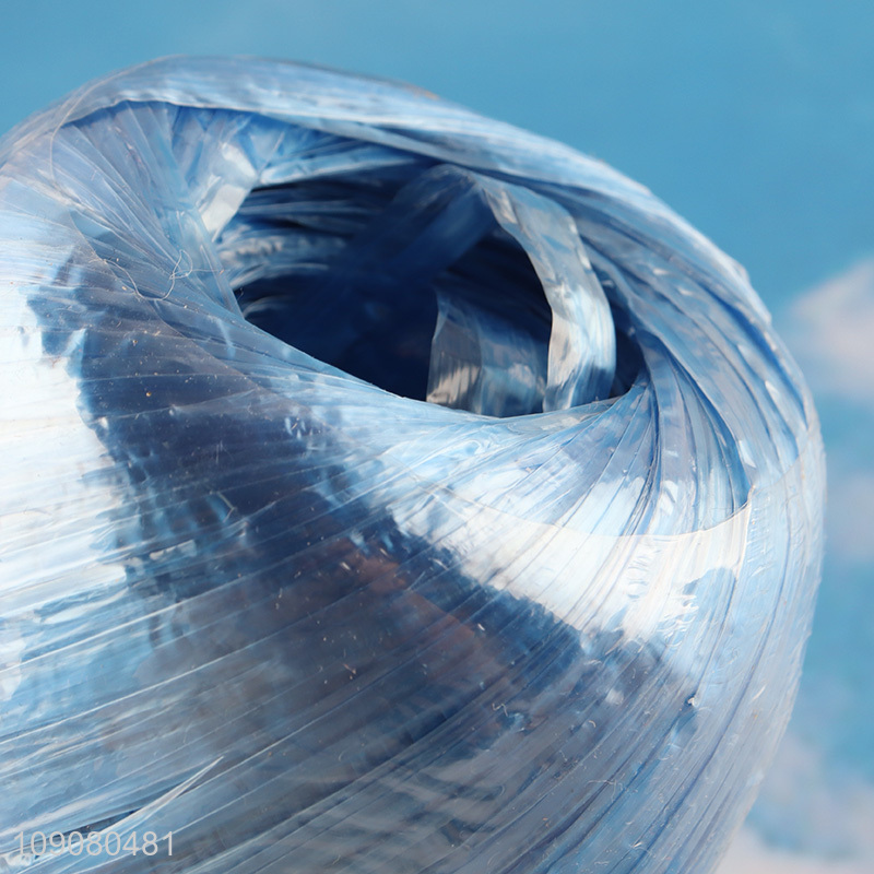 Top selling blue durable PP rope for packing carrying hanging