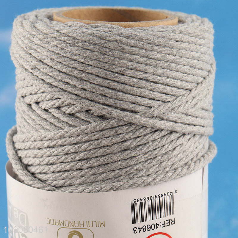Wholesale From China Hand-braided Diy Cotton Colored Cotton Rope