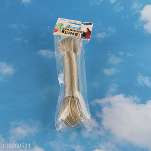 Online wholesale heavy duty household steel core washing line clothesline