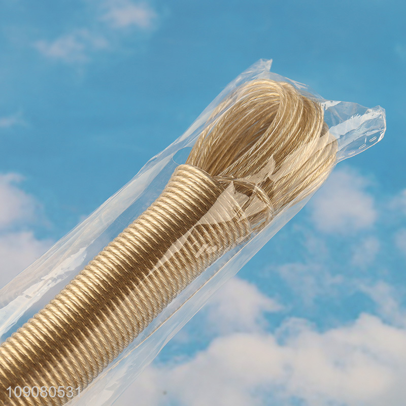 Online wholesale heavy duty household steel core washing line clothesline