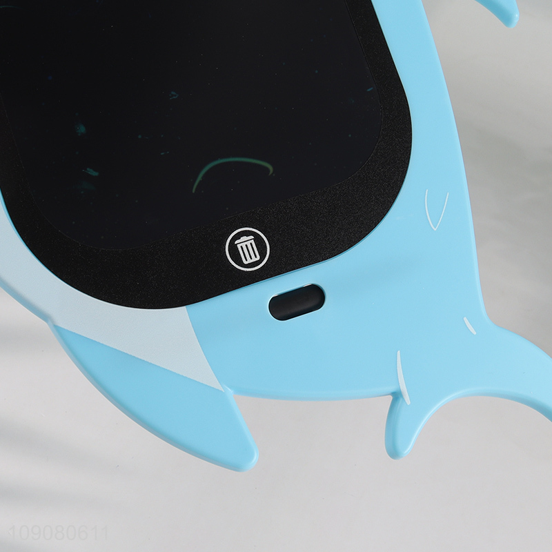 Good Quality Dolphin Design LCD Writing Tablet Drawing Board for Kids