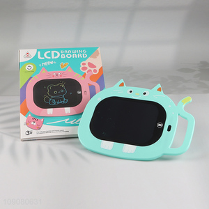 Factory Price Cat Design LCD Writing Tablet Colorful Doodle Board