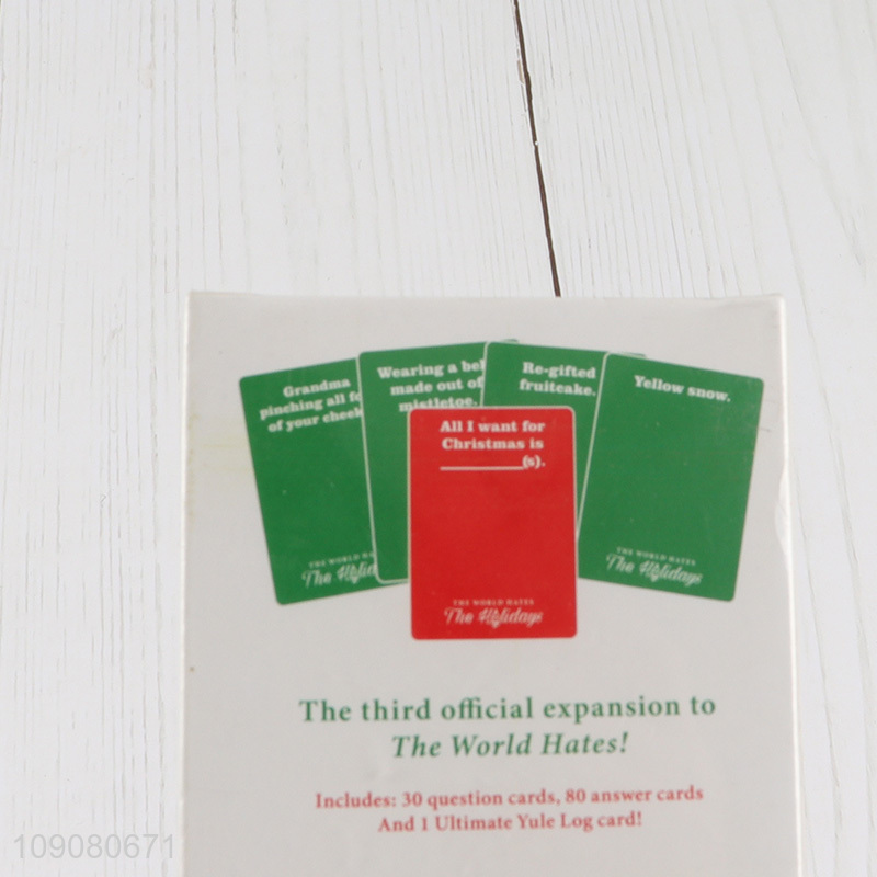 Online Wholesale Holiday Playing Cards Christmas Poker Cards