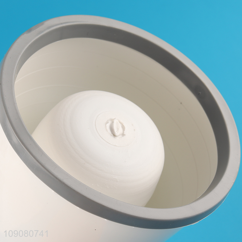 Top products household bathroom accessories plastic toilet brush set with holder