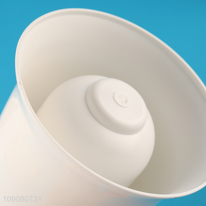 Hot selling bathroom accessories plastic toilet brush with holder