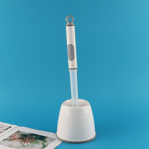 Top products household <em>bathroom</em> accessories plastic toilet brush <em>set</em> with holder