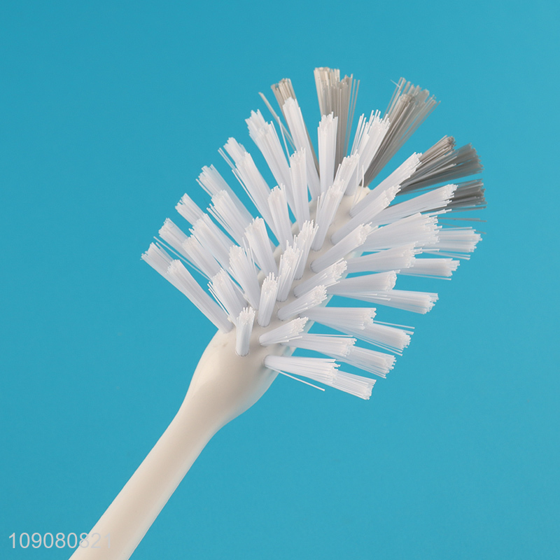 Yiwu market long handle kitchen cleaning supplies pot brush dish brush for sale