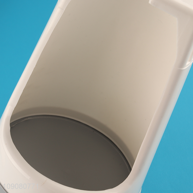 Most popular durable bathroom plastic toilet brush set with holder