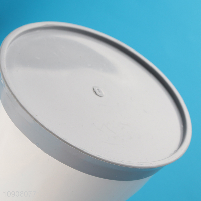 Most popular durable bathroom plastic toilet brush set with holder