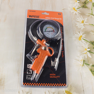 Hot selling multifunctional digital car tire pressure inflator gauge wholesale