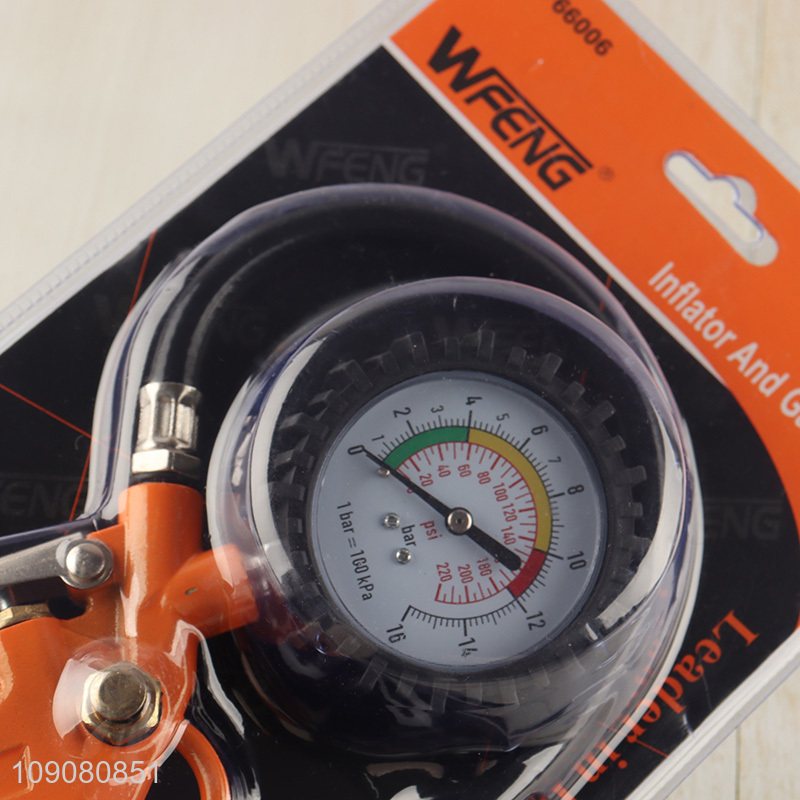 Hot selling multifunctional digital car tire pressure inflator gauge wholesale