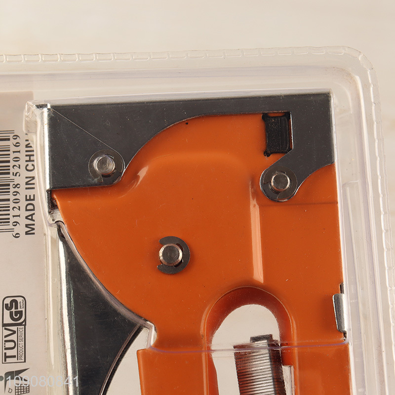 China factory professional wood working 4-8mm staple gun for sale