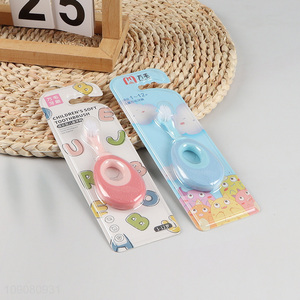 Factory Supply Baby Toothbrush Toddlers Toothbrush with Soft Bristles