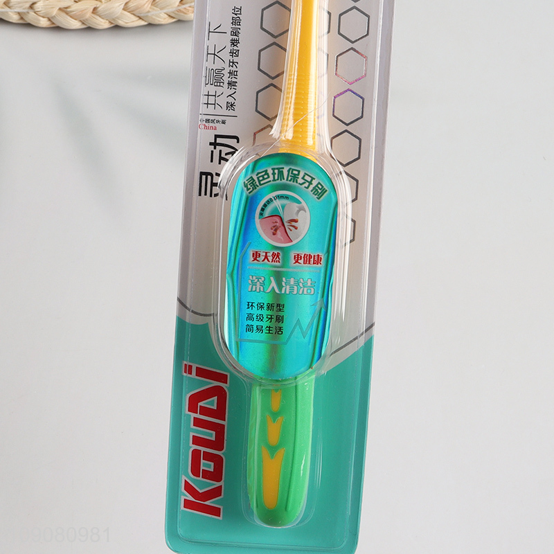 Online Wholesale Adults Toothbrush Soft Manual Toothbrush for Daily Use