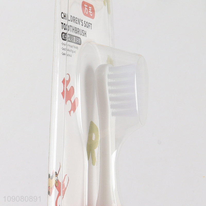 High Quality Animal-Shaped Soft Kids Toothbrush Manual Toothbrush