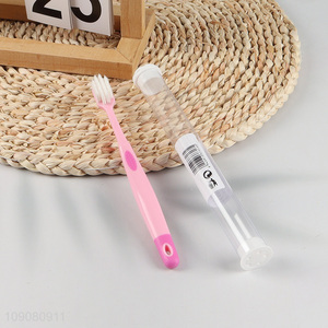 New Arrival Ergonomic Design Adults Manual Soft Bristles Toothbrush