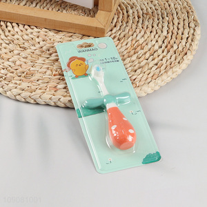Hot Selling Cute Kids Manual Toothbrush Soft Bristles Toothbrush