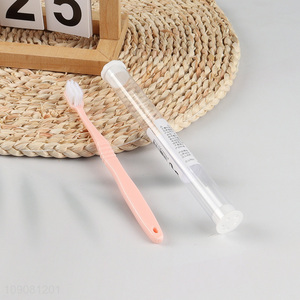 Hot Selling Adults Toothbrush Soft Manual Toothbrush for Daily Use