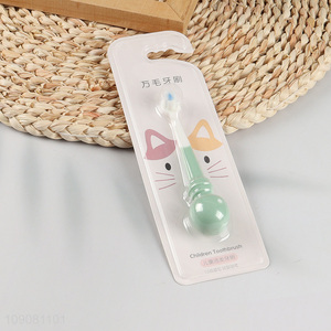 Hot Selling Kids Toothbrush Manual Toothbrush with Soft Bristles