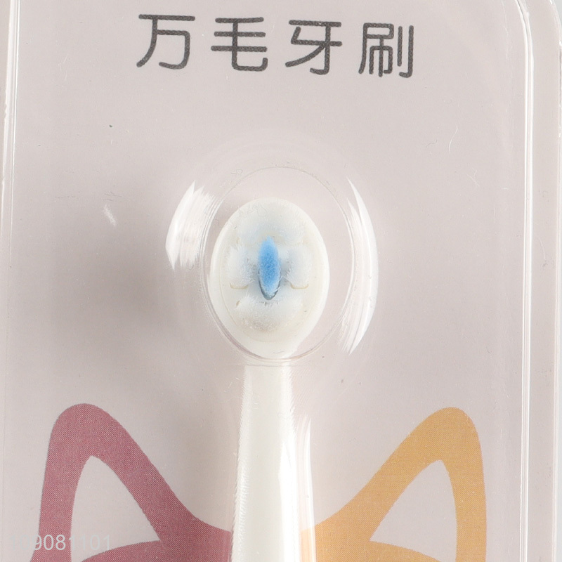 Hot Selling Kids Toothbrush Manual Toothbrush with Soft Bristles