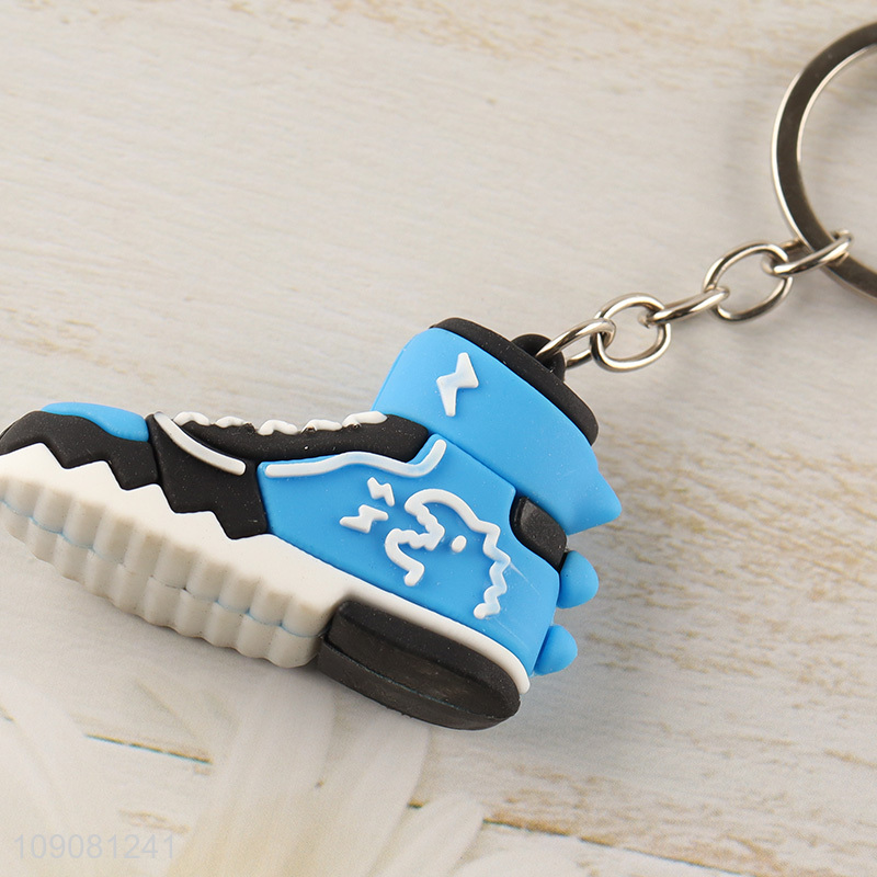 Factory price multicolor baksetball shoes pendant keychain for gifts
